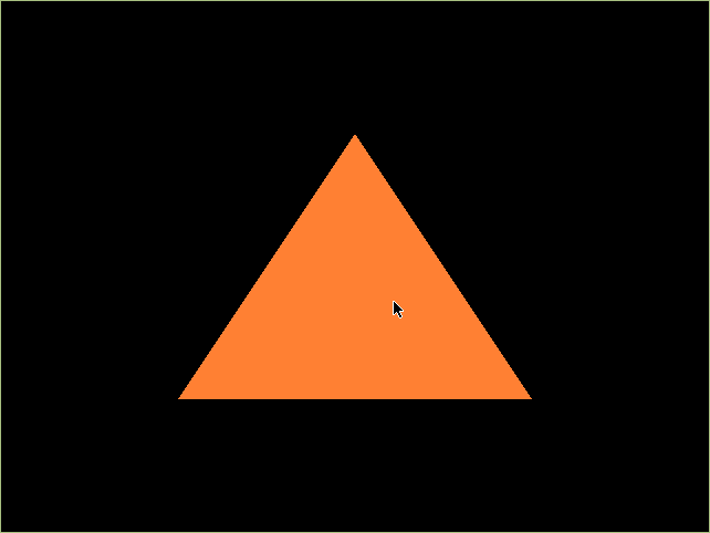 first triangle