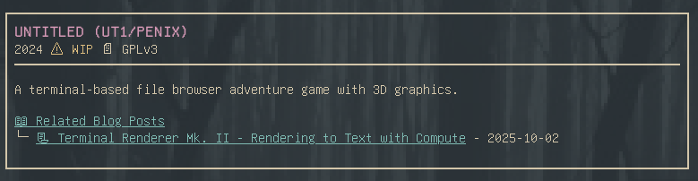 Related Posts on Project Card
